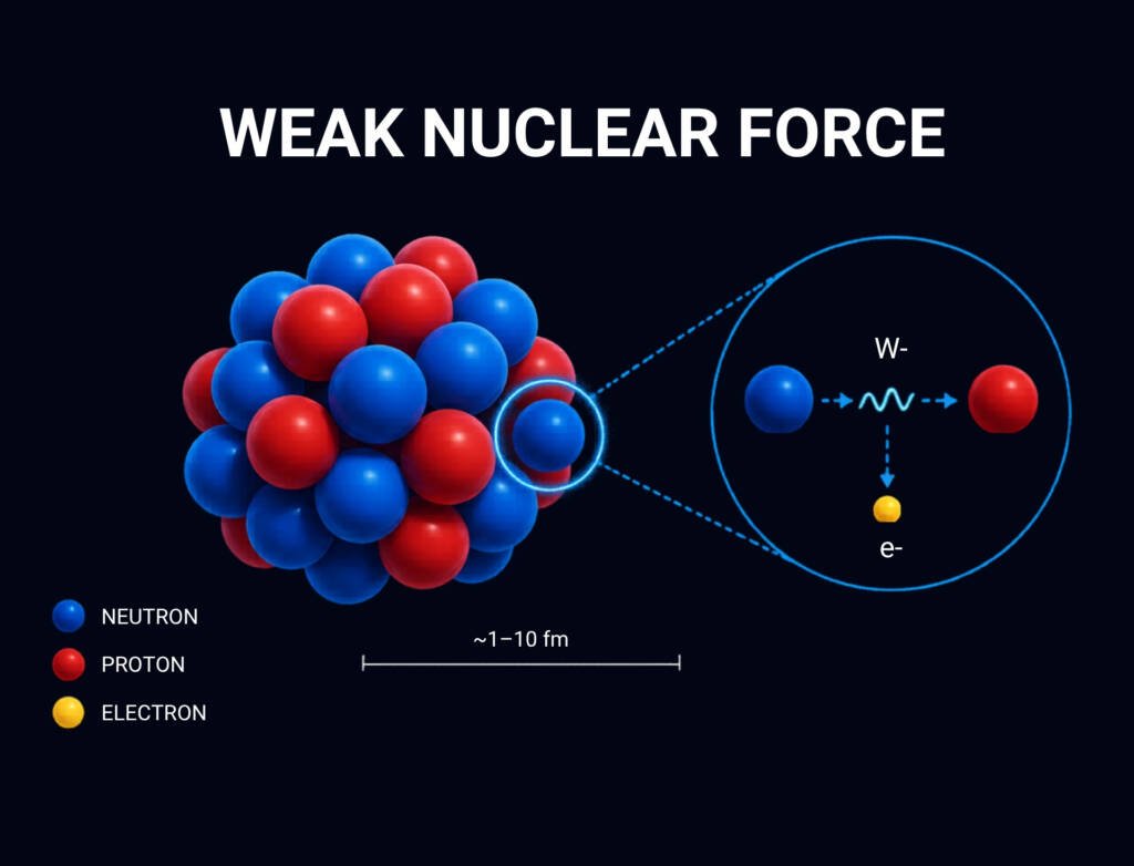 Weak nuclear force