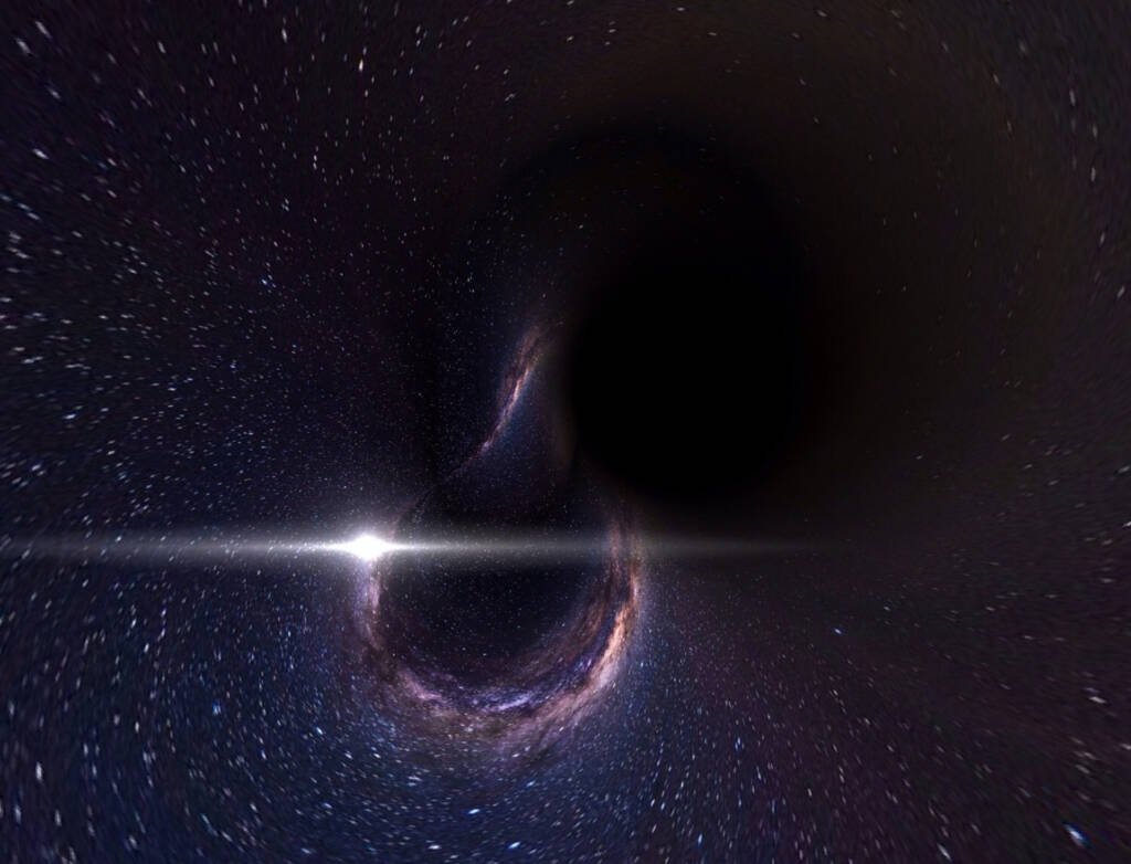 black-hole-in-space-surrounded-by-stars