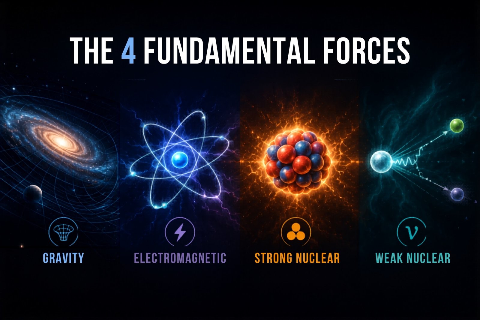 the 4 fundamental forces