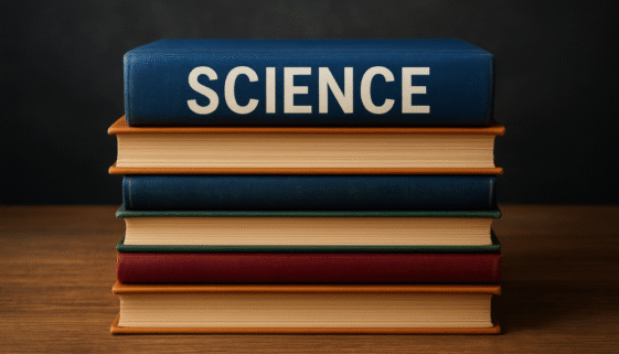 Science book foto